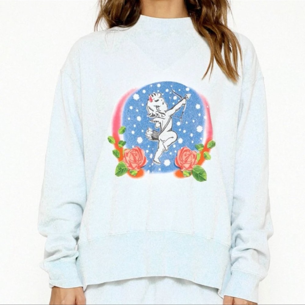 Boys Lie Space Cadet Crewneck Baby Blue S/M